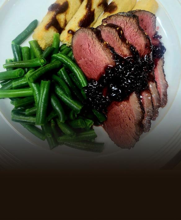 Sous vide ribeye
