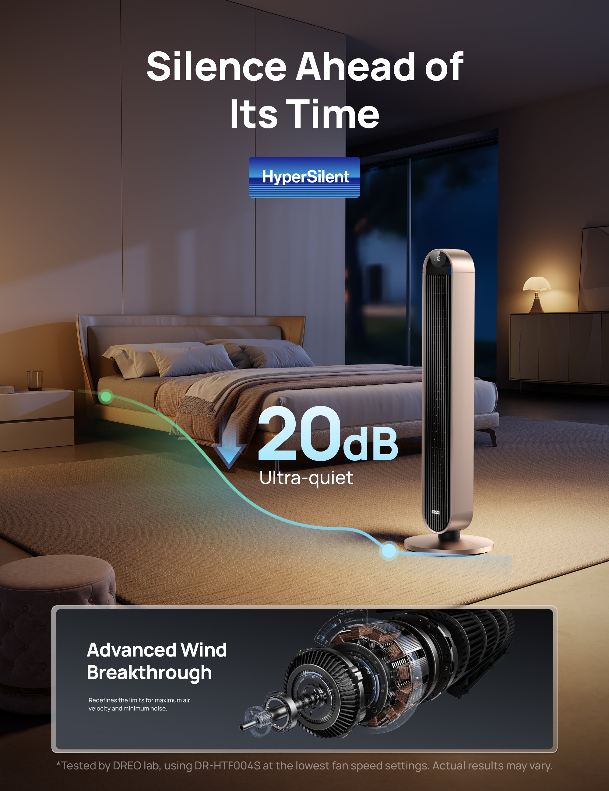 Smart Tower Fan Pilot Max S 714S