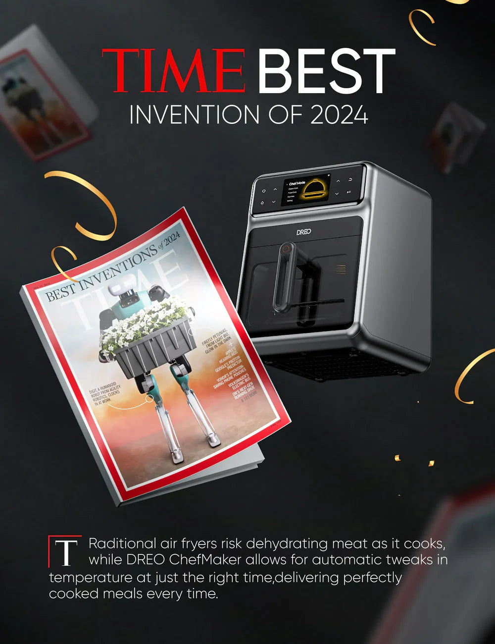 ChefMaker Combi Fryer & ChefMaker Non-stick Basket