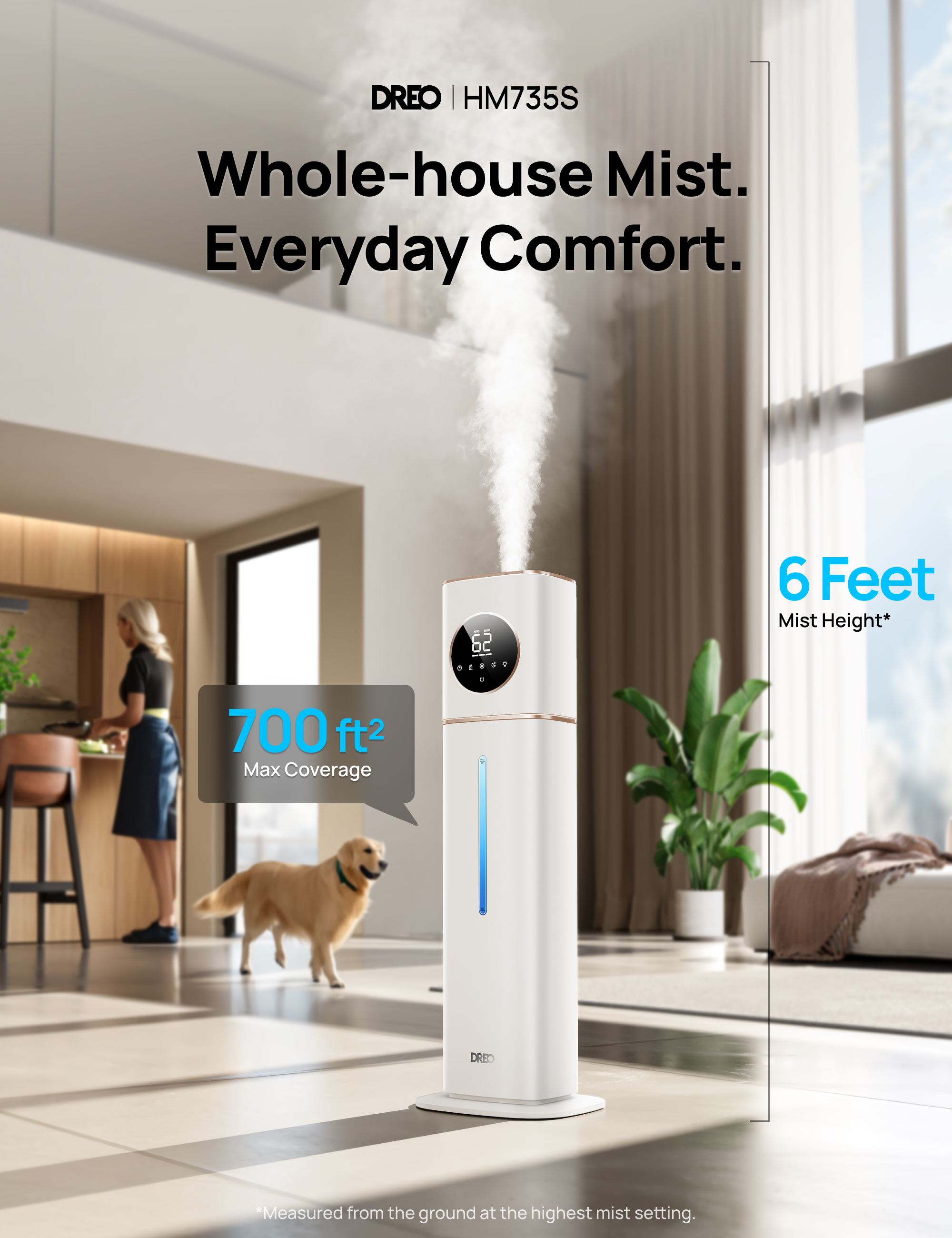 Tower Heater 718 & Smart Humidifier 735S 11L
