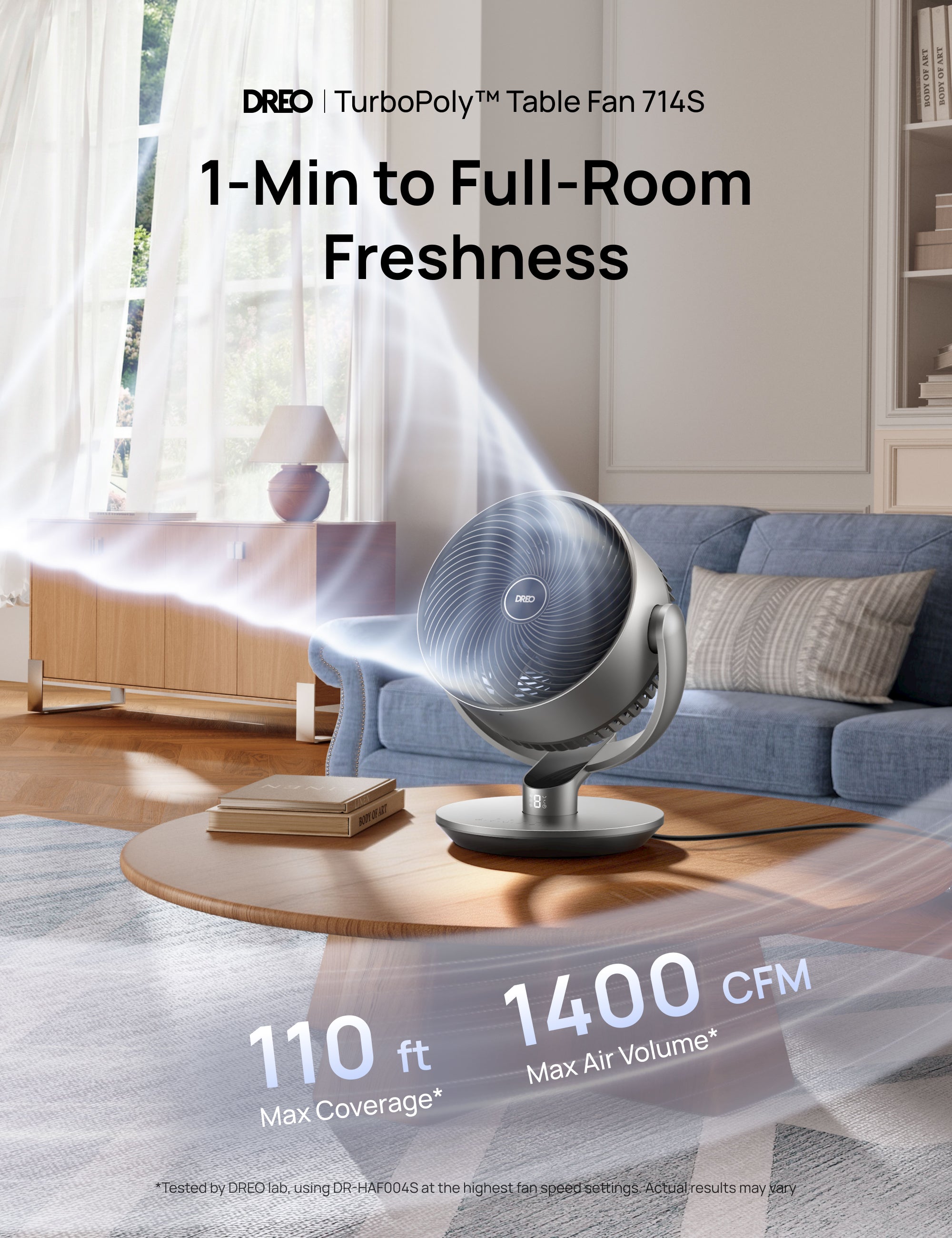 TurboPoly™ Table Fan 714S