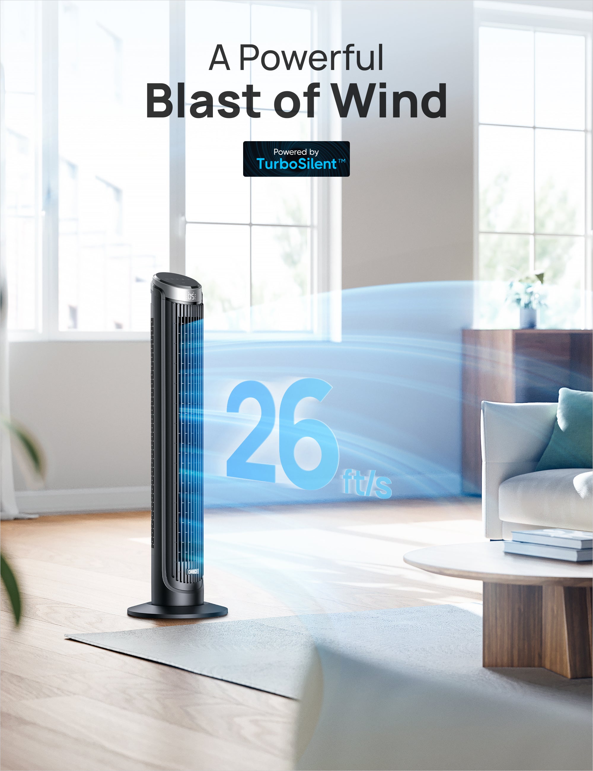 Smart Tower Fan Cruiser Pro T3S