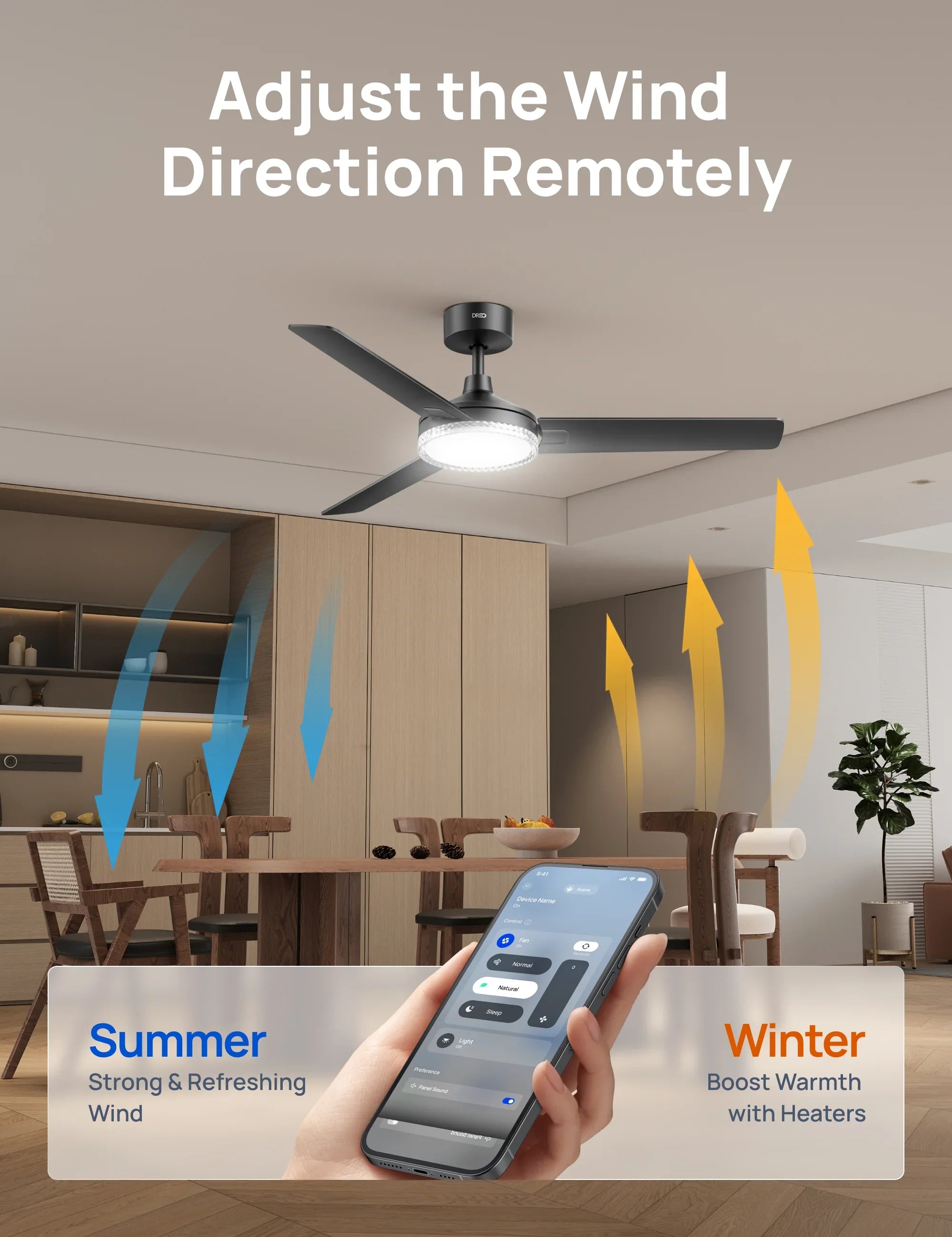 Adjust the Wind Direction Remotely
