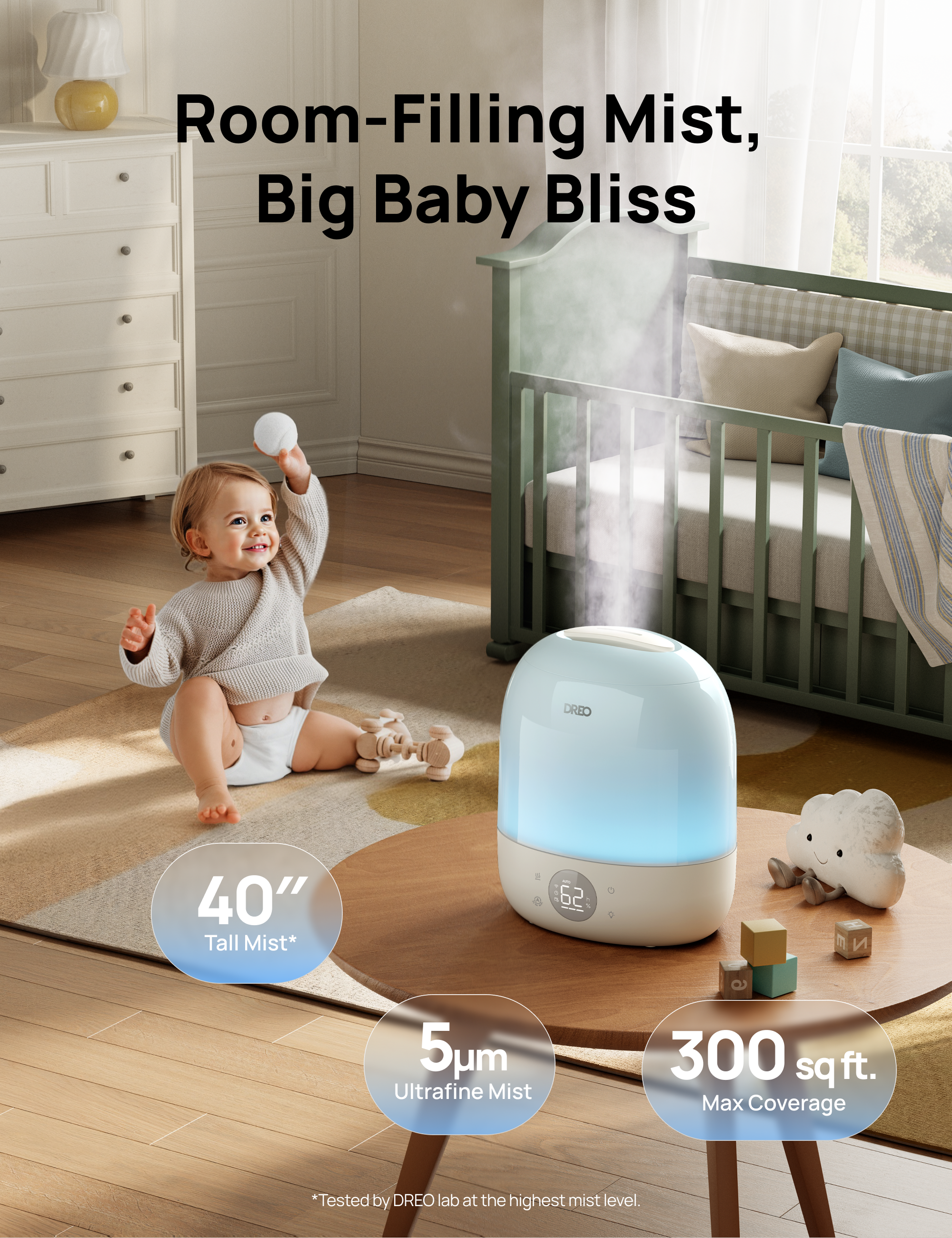 Room-Filling Mist
