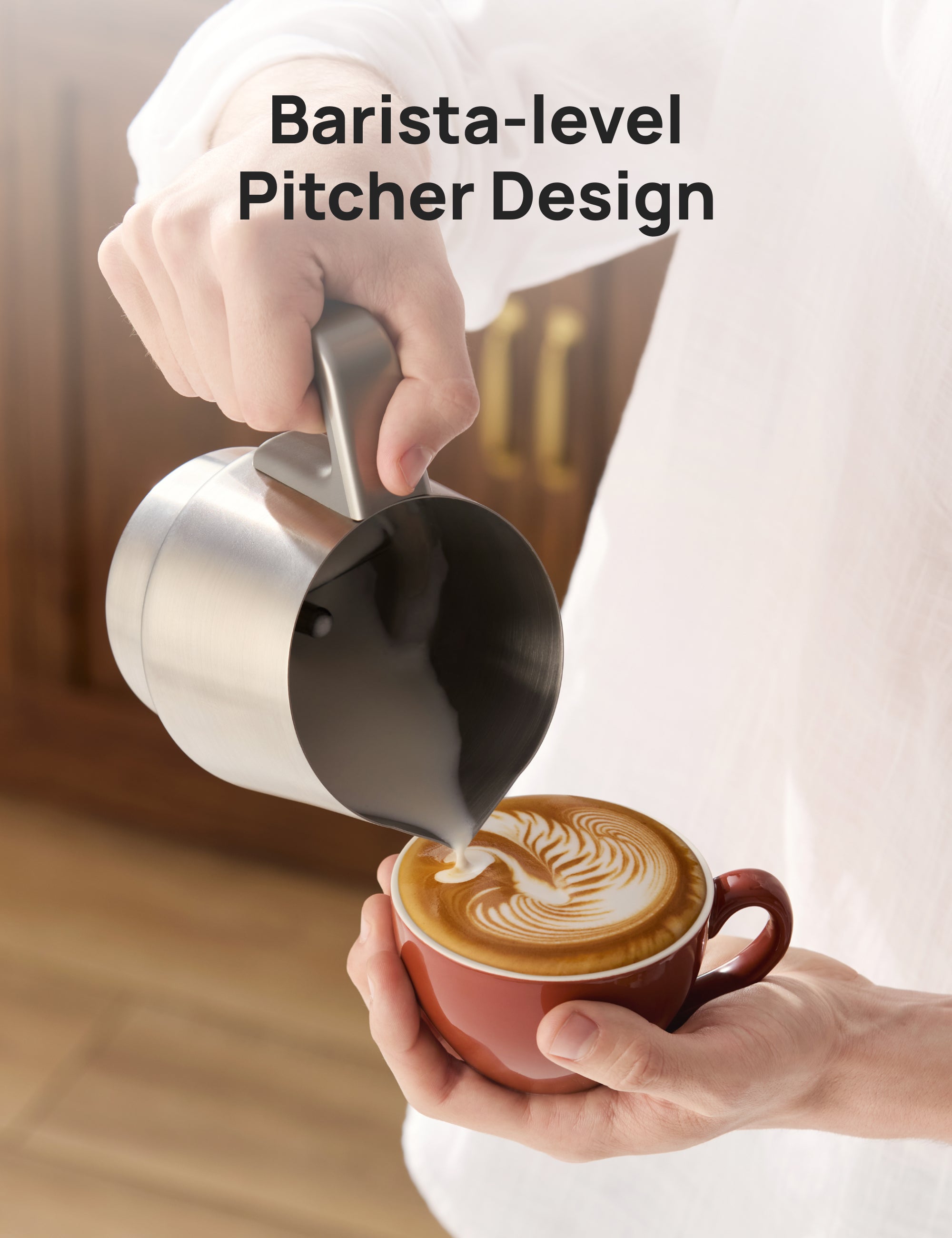 Barista-level Pitcher Design