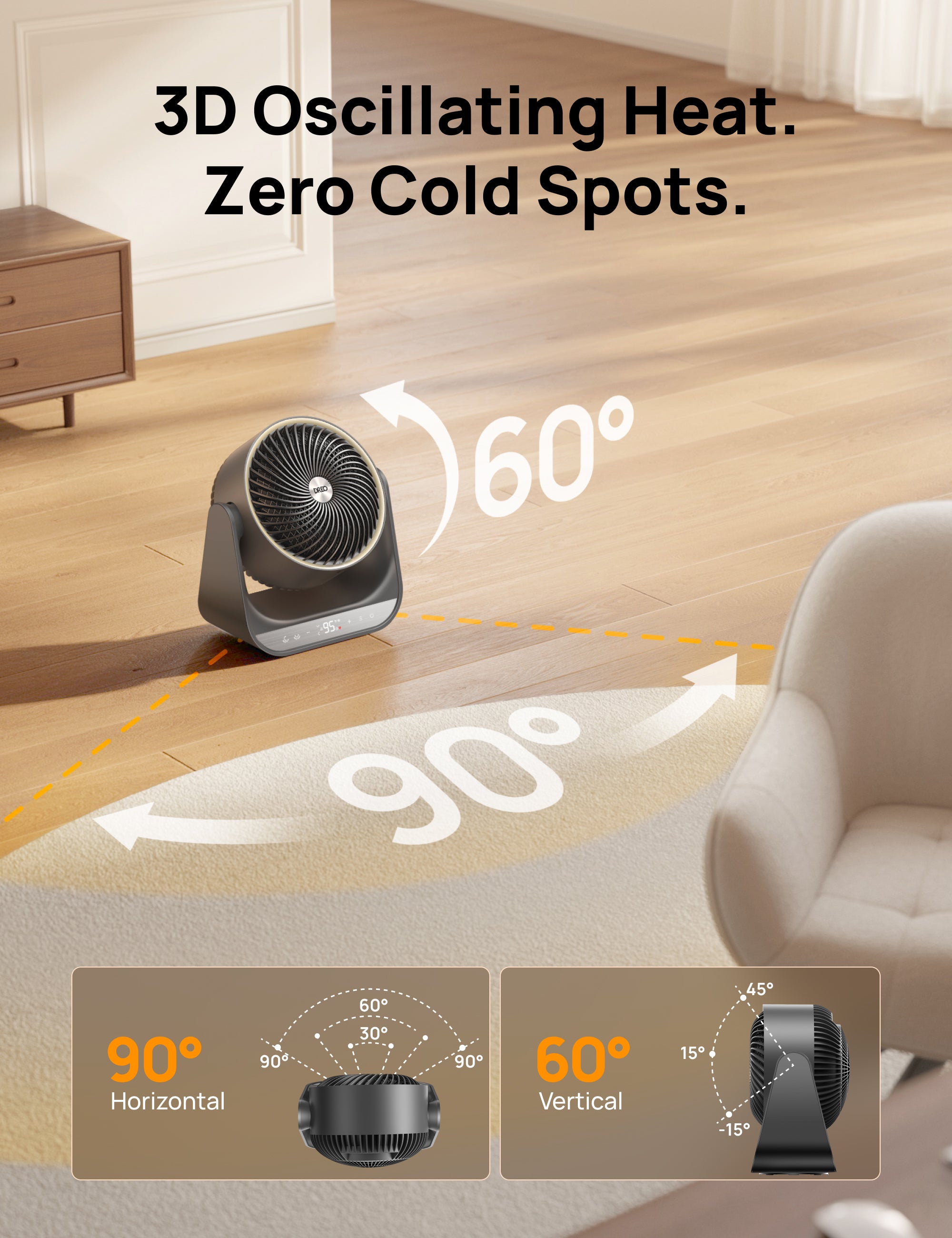 3D Oscillating Heat.