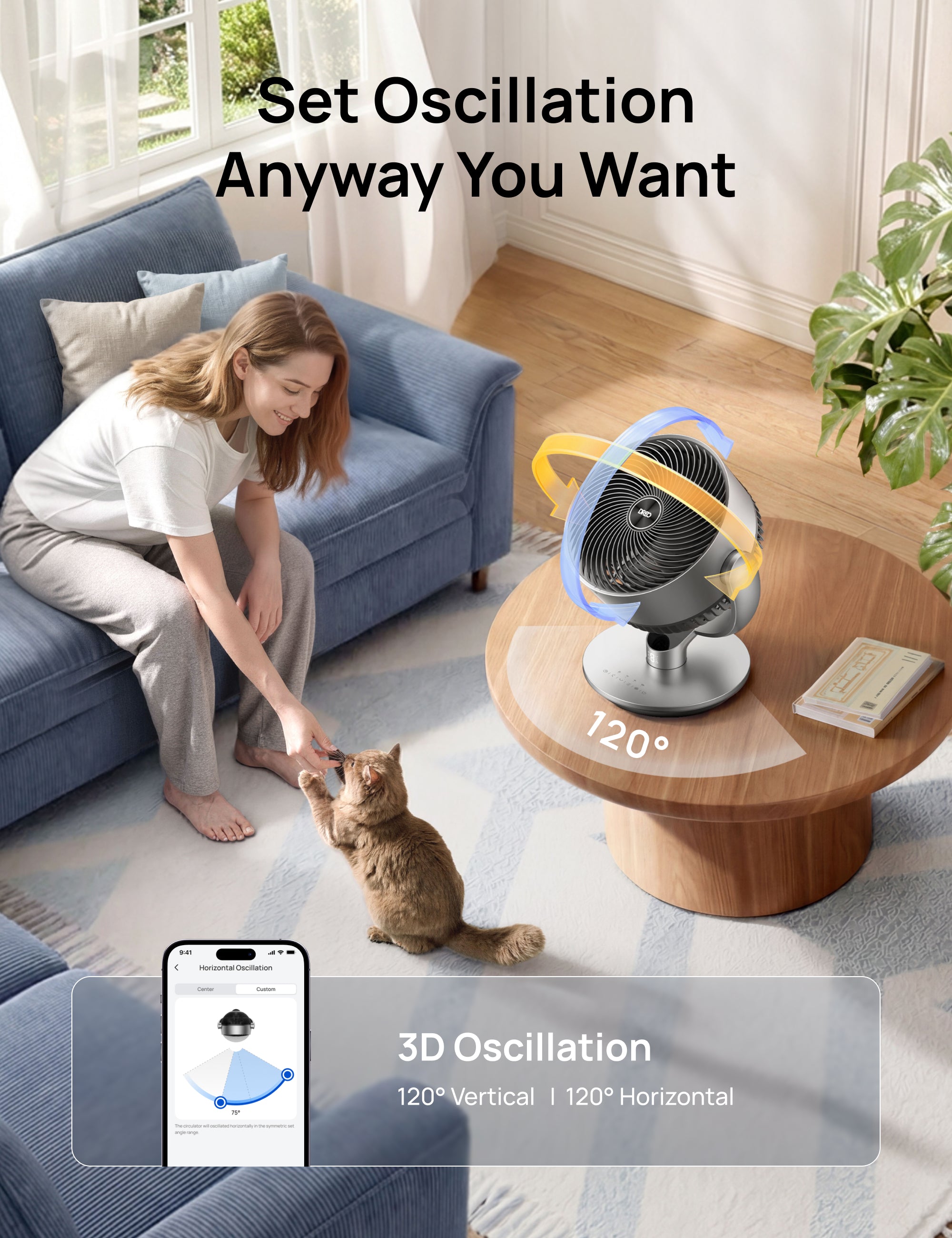 TurboPoly™ Table Fan 714S