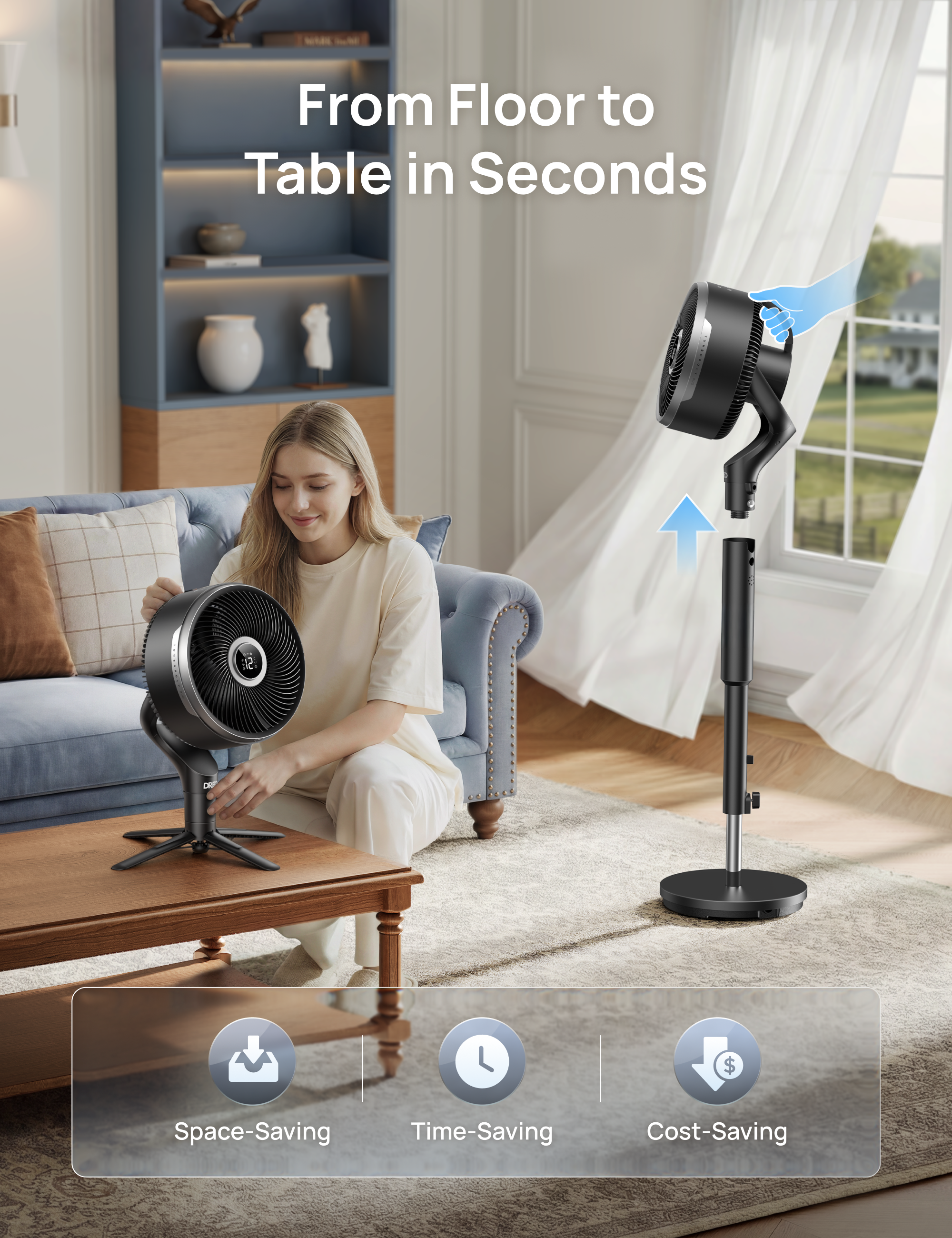 TurboPoly™ Fan 765S & TurboPoly™ Table Fan 714S