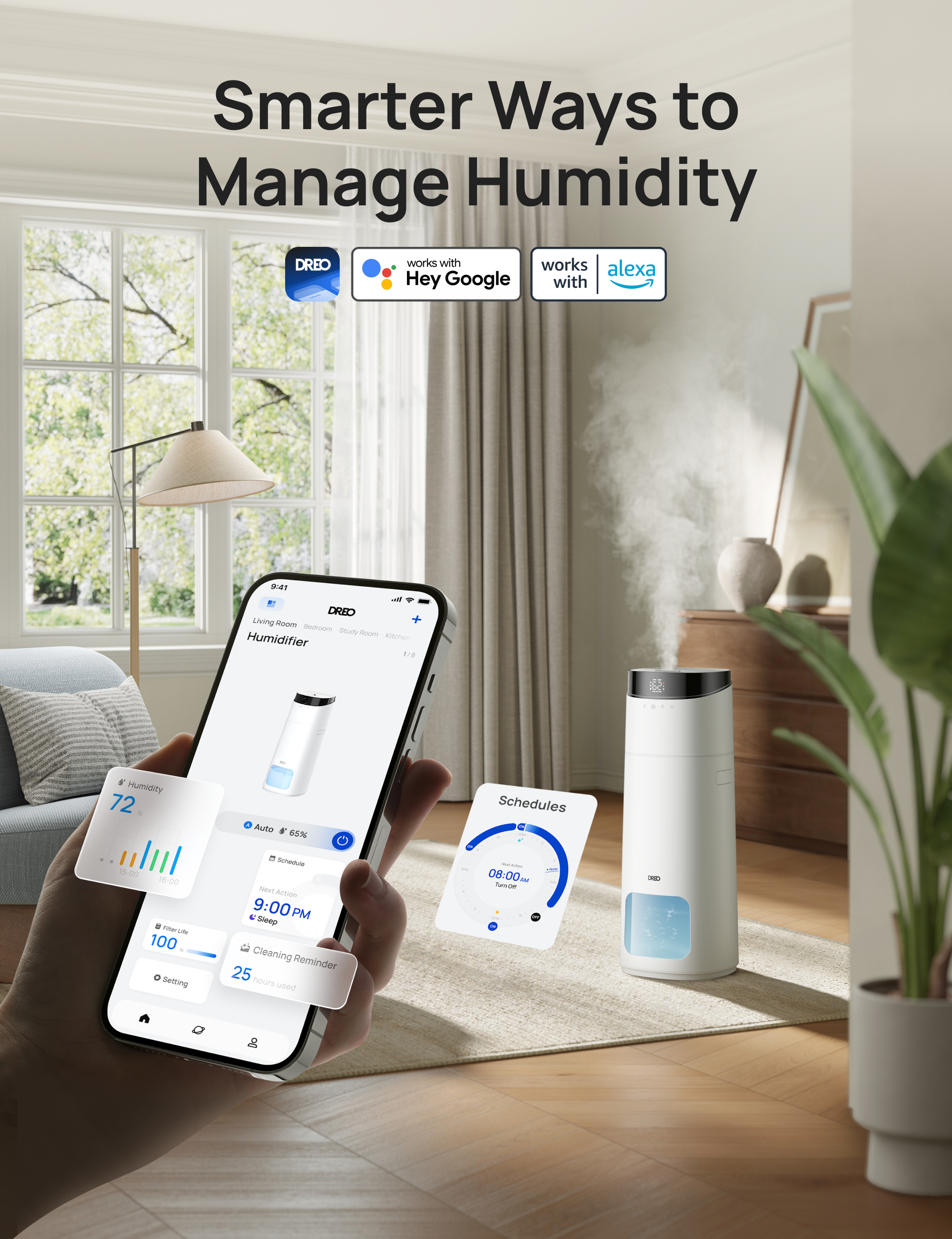 Smarter Ways to
Manage Humidity