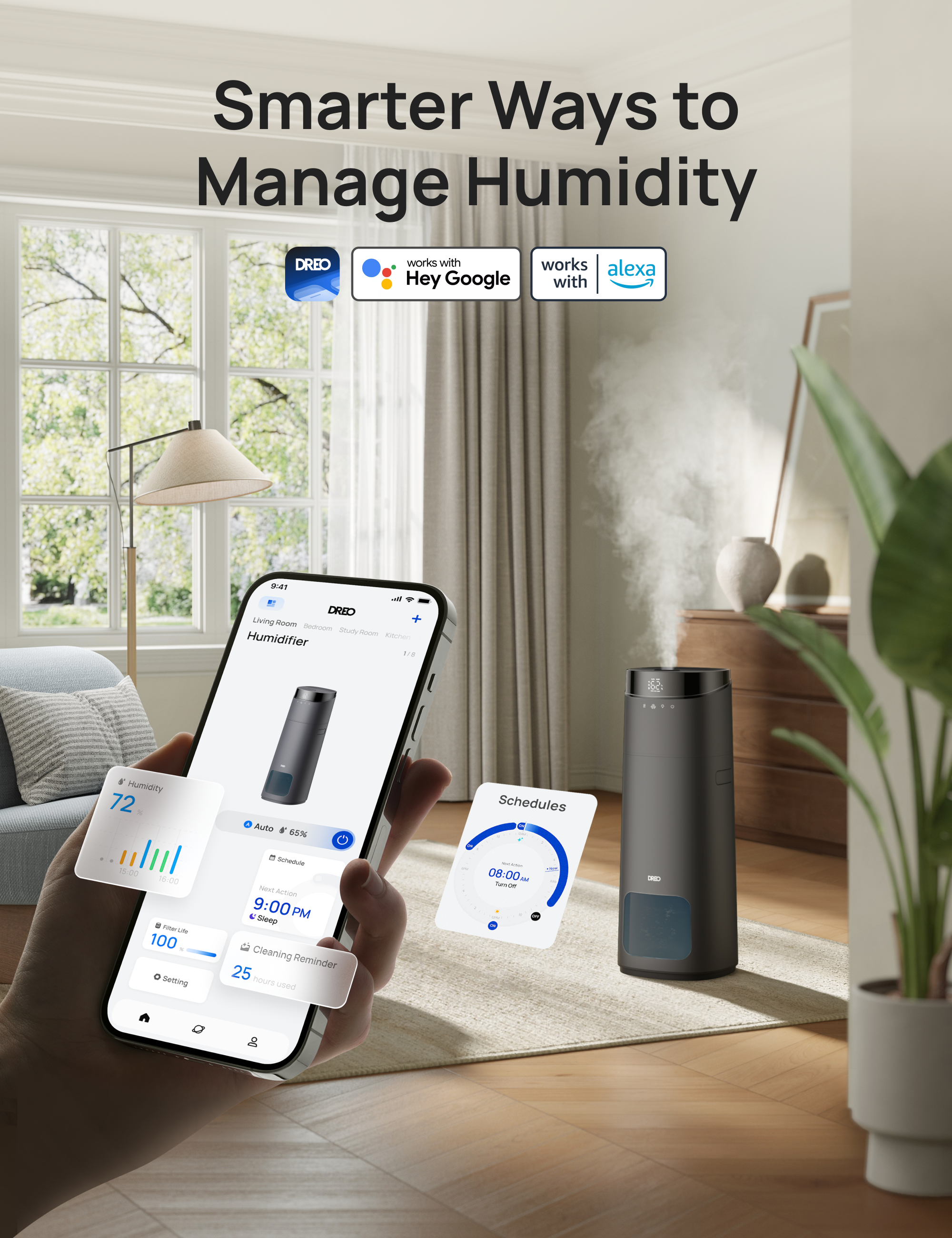 Smarter Ways to
Manage Humidity
