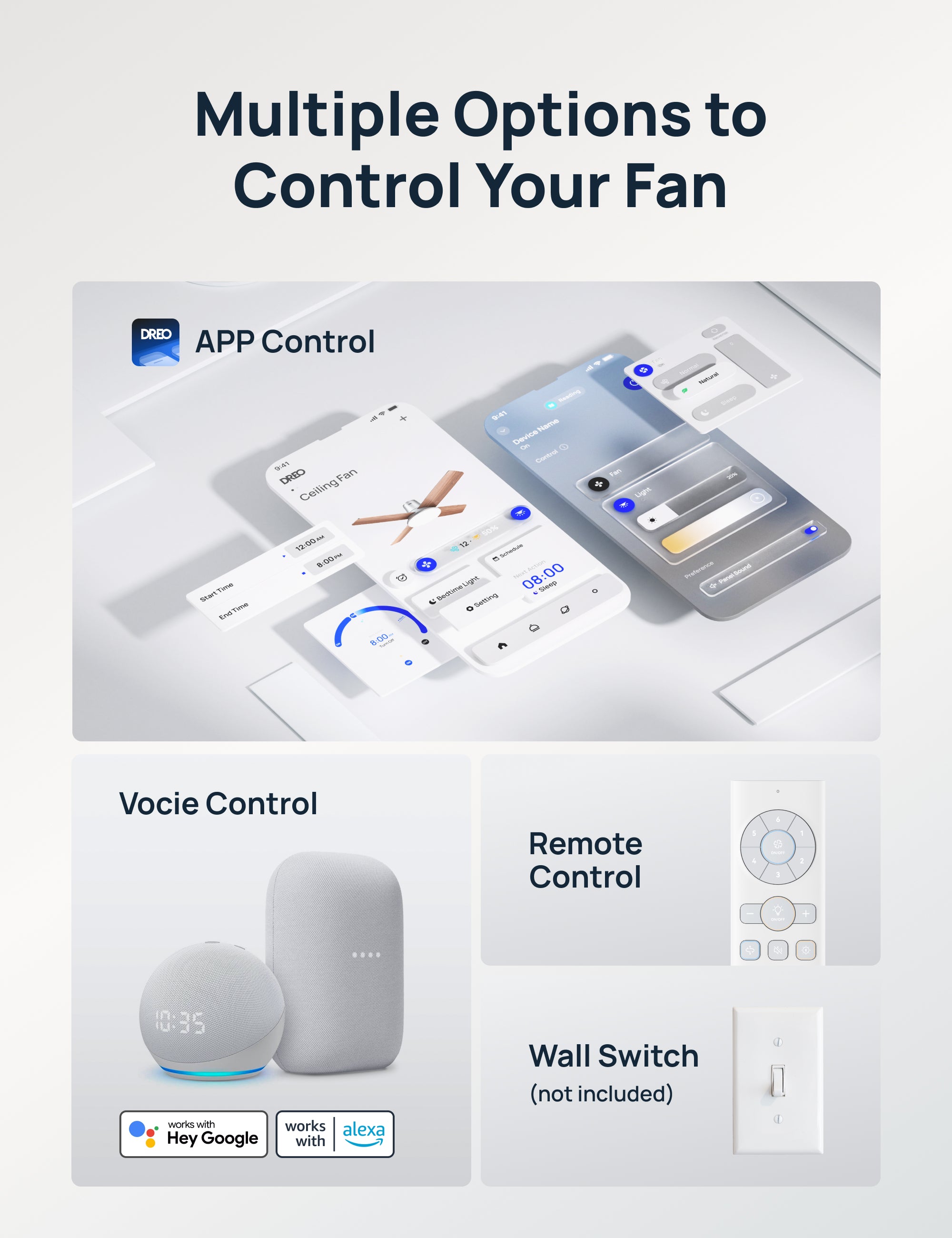 Smart Ceiling Fan CLF513S