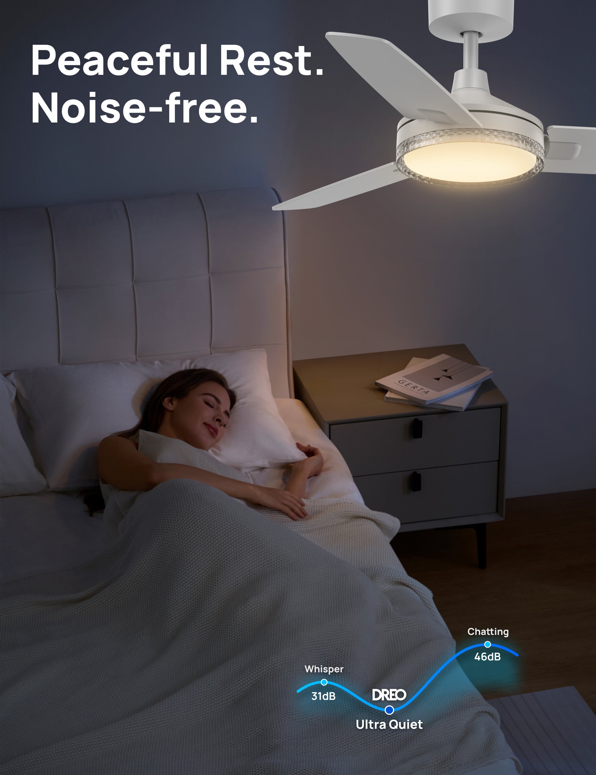 Peaceful Rest. Noise-free.