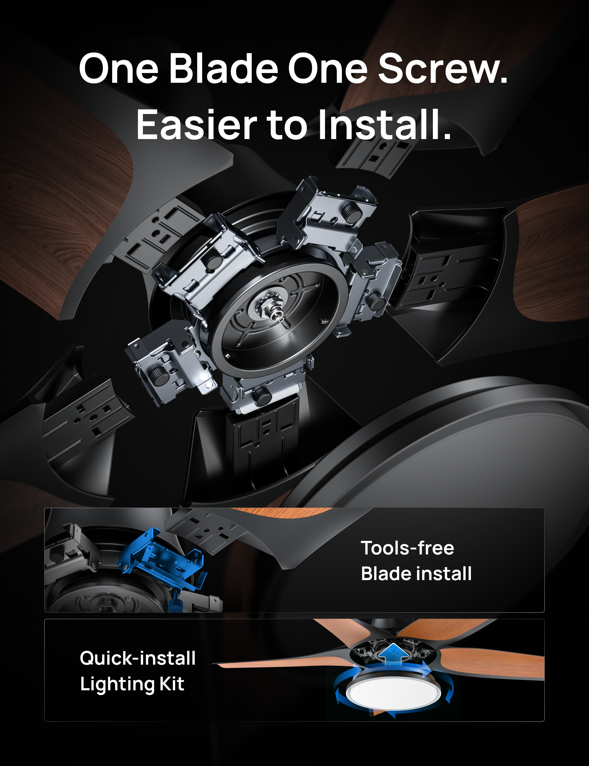 Easier to Install.