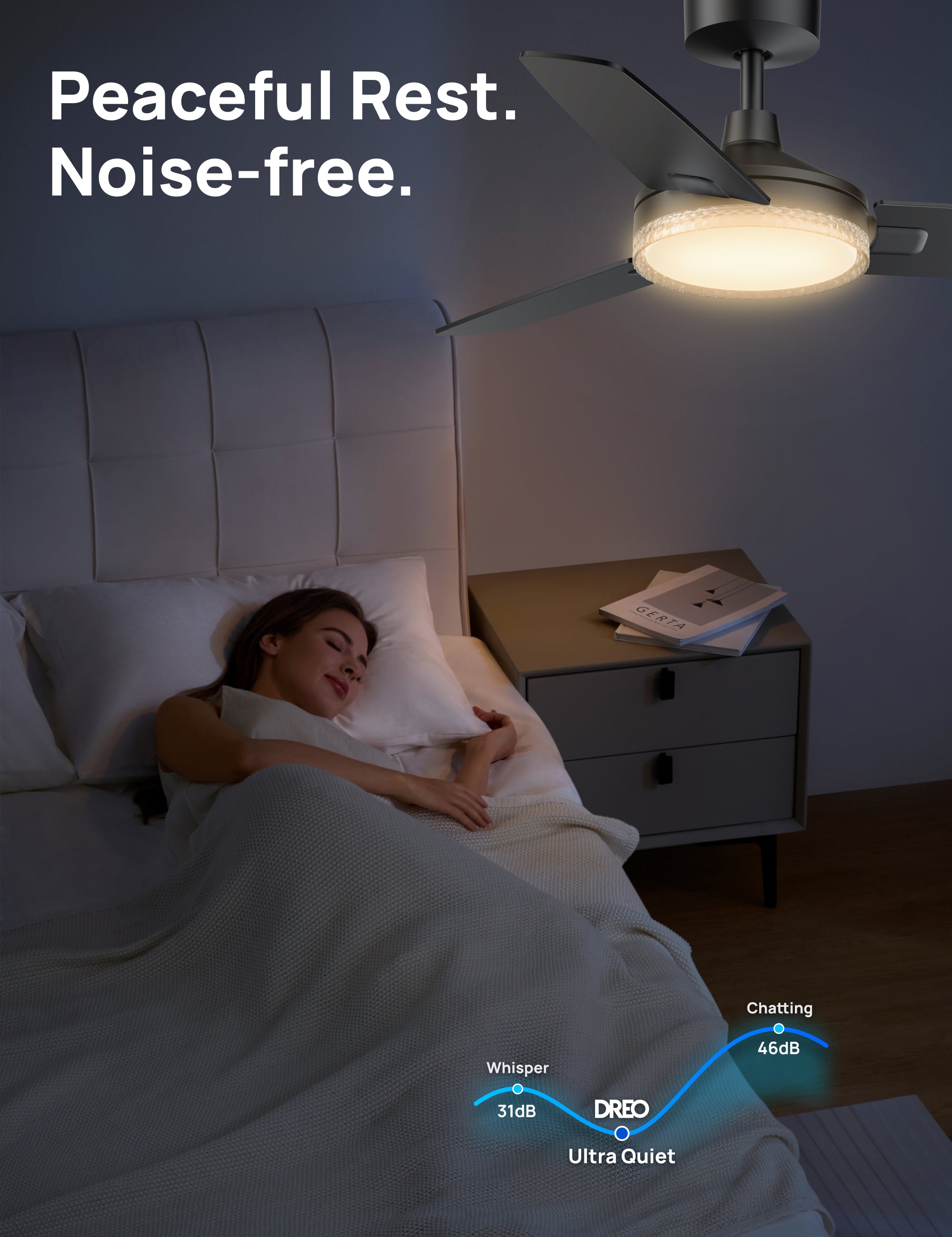 Peaceful Rest. Noise-free.