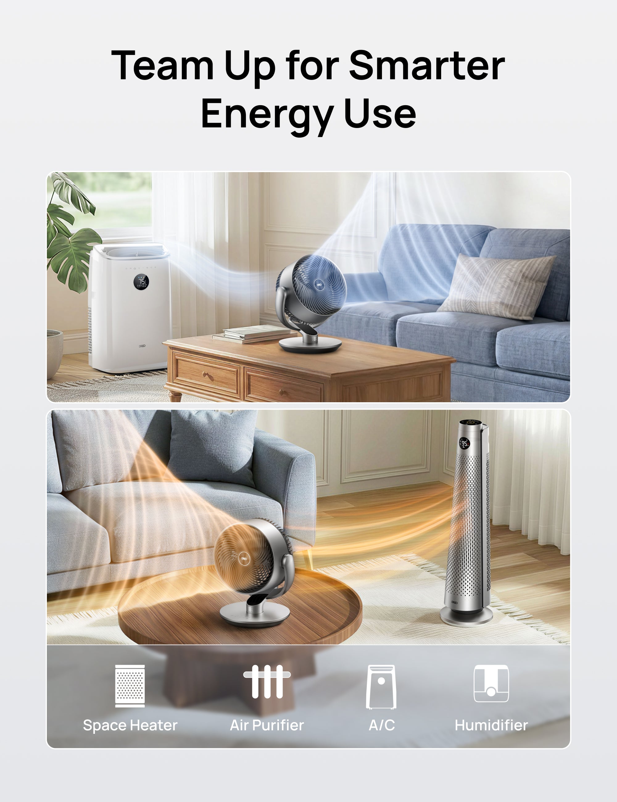 TurboPoly™ Fan 765S & TurboPoly™ Table Fan 714S