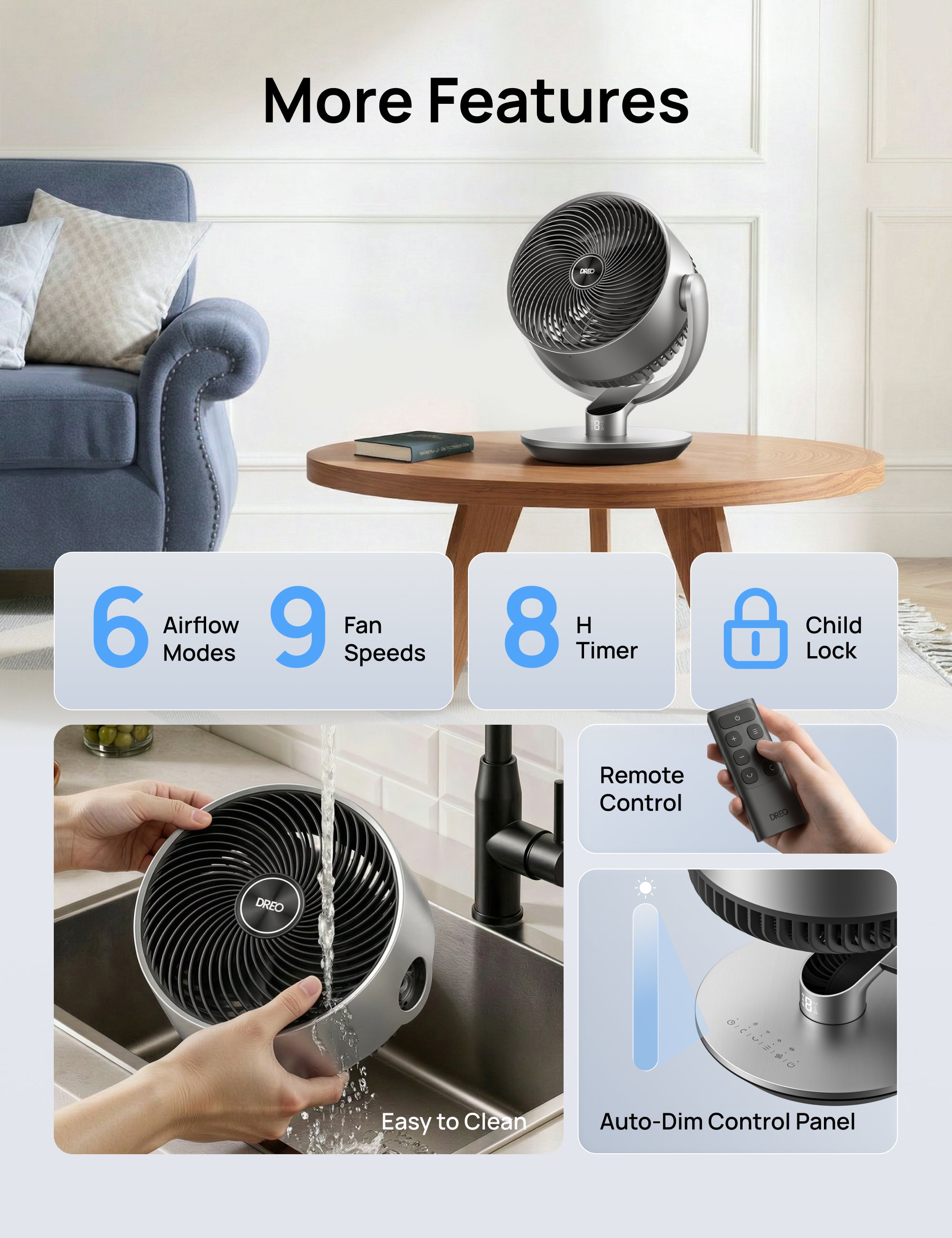 TurboPoly™ Table Fan 714S