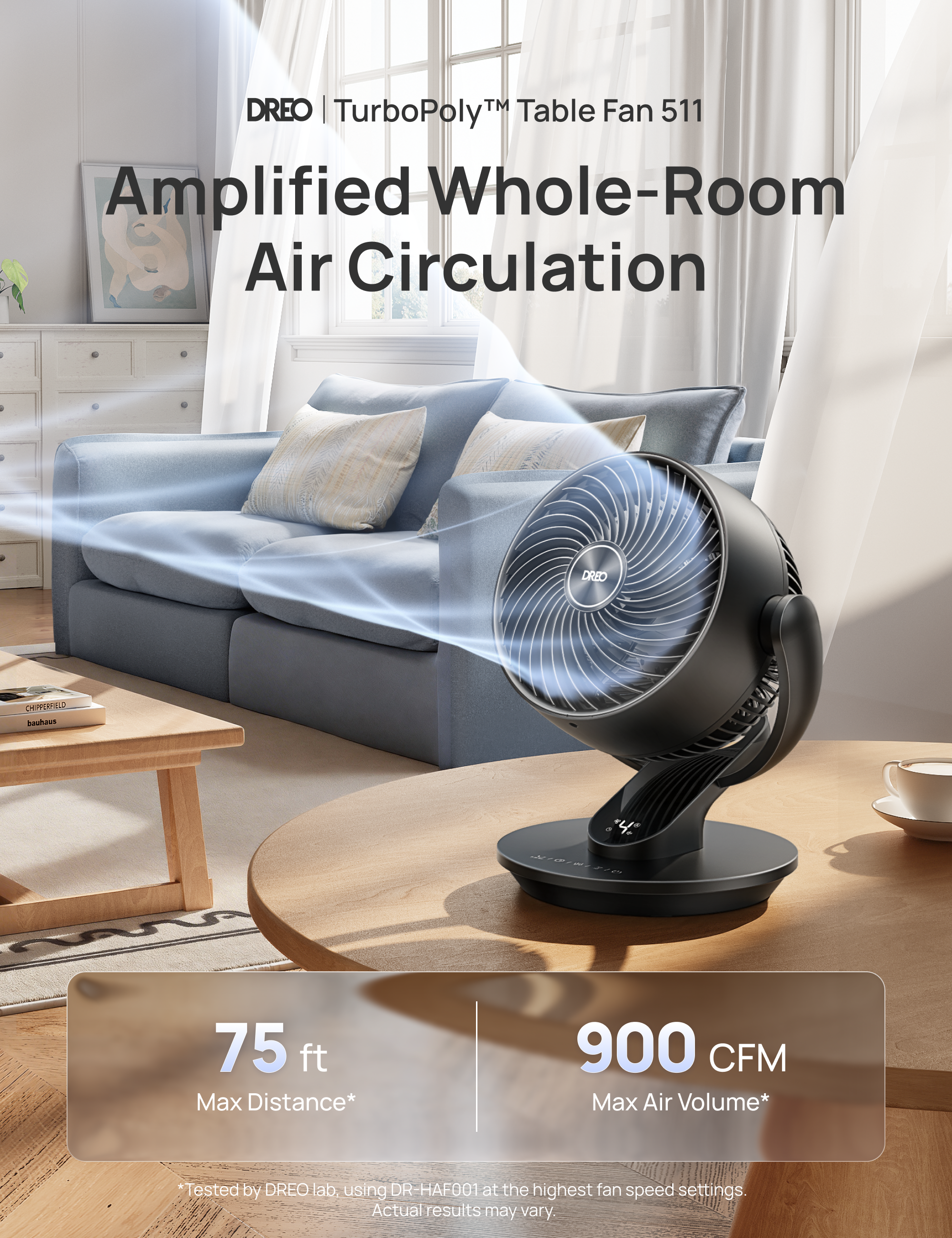 Dreo TurboPoly Table Fan 511 - Thumbnail 2