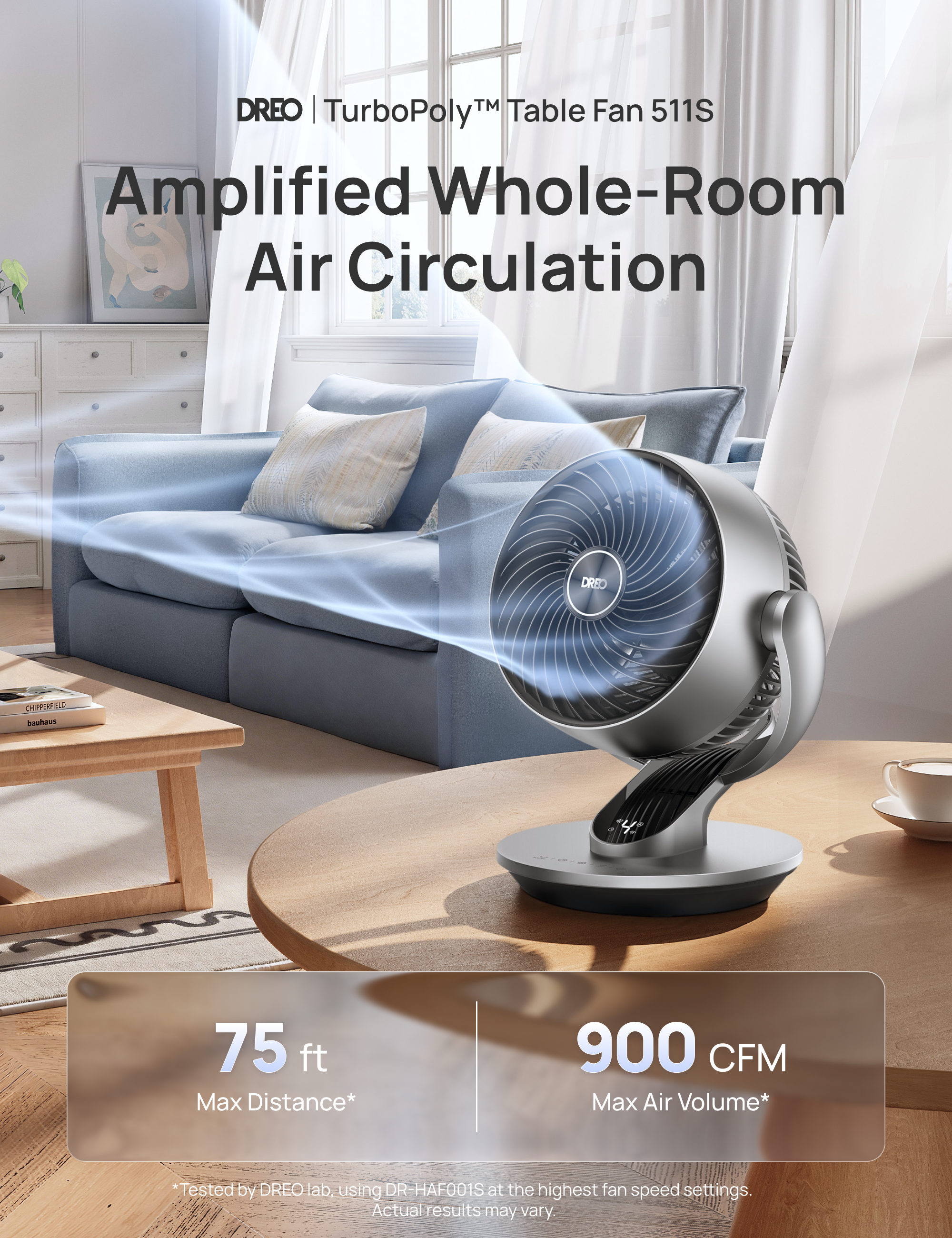 TurboPoly™ Table Fan 511S