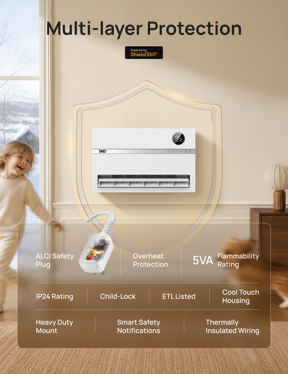 Wall-mounted Heater 739AS