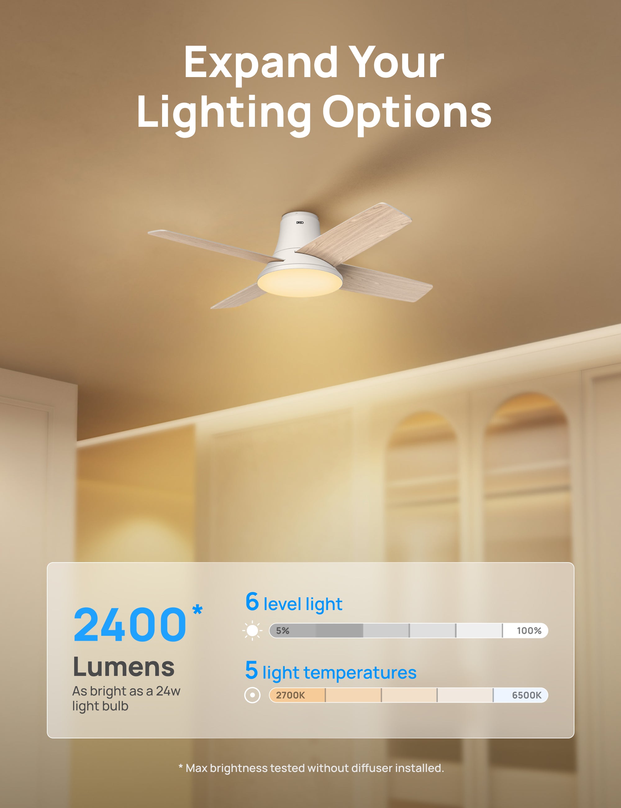 CLF513S Smart Ceiling Fan