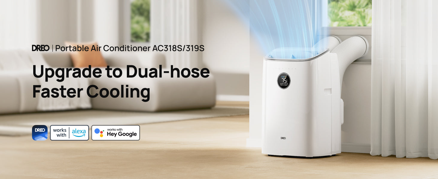 Upgrade to Dual-hose
Faster Cooling