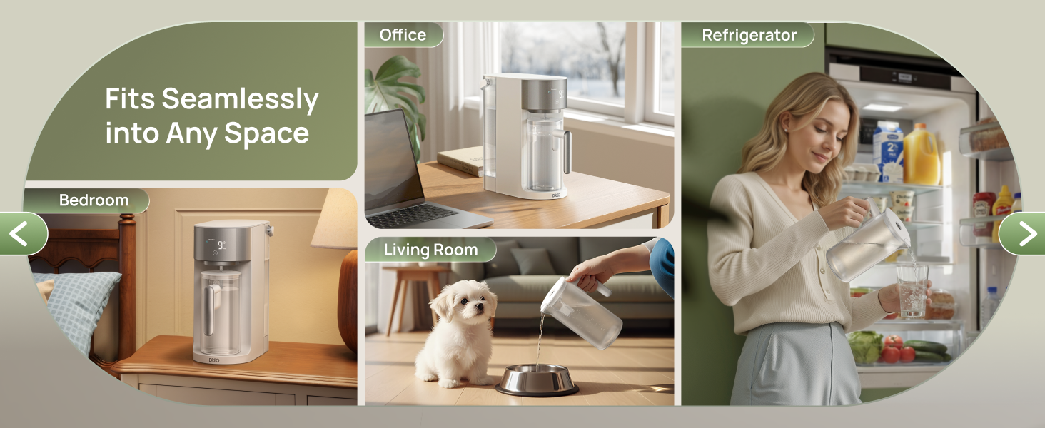 Fit Seamlessly
into Any Space