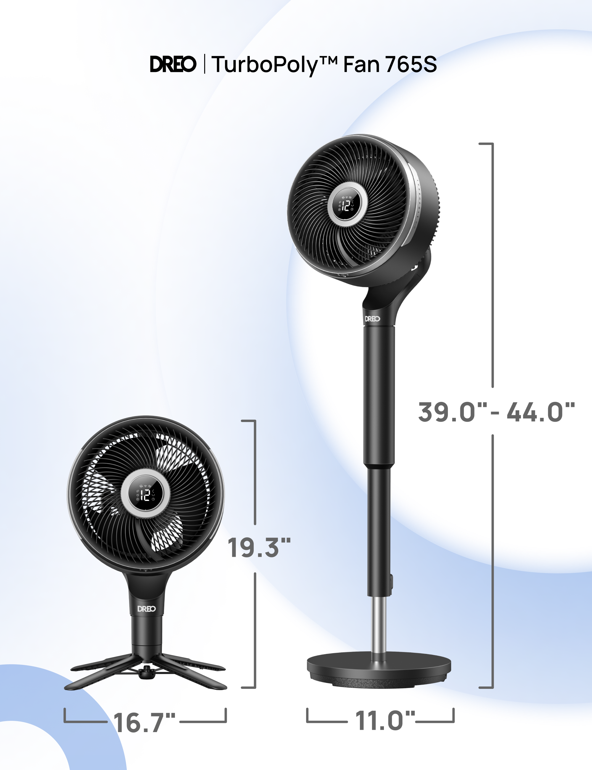 TurboPoly™ Fan 765S & TurboPoly™ Table Fan 714S