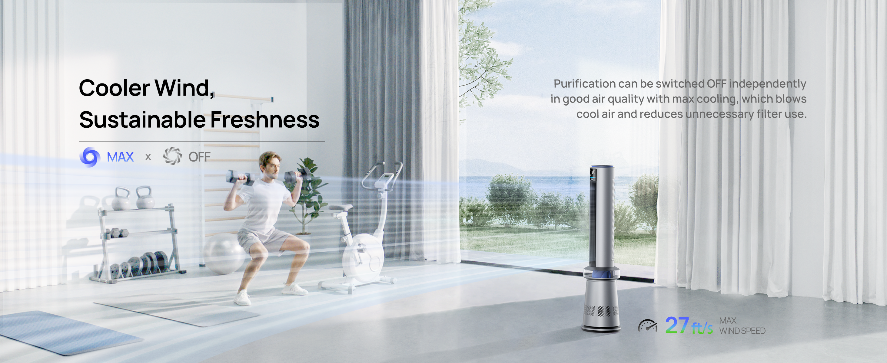 Cooler Wind,
Sustainable Freshness