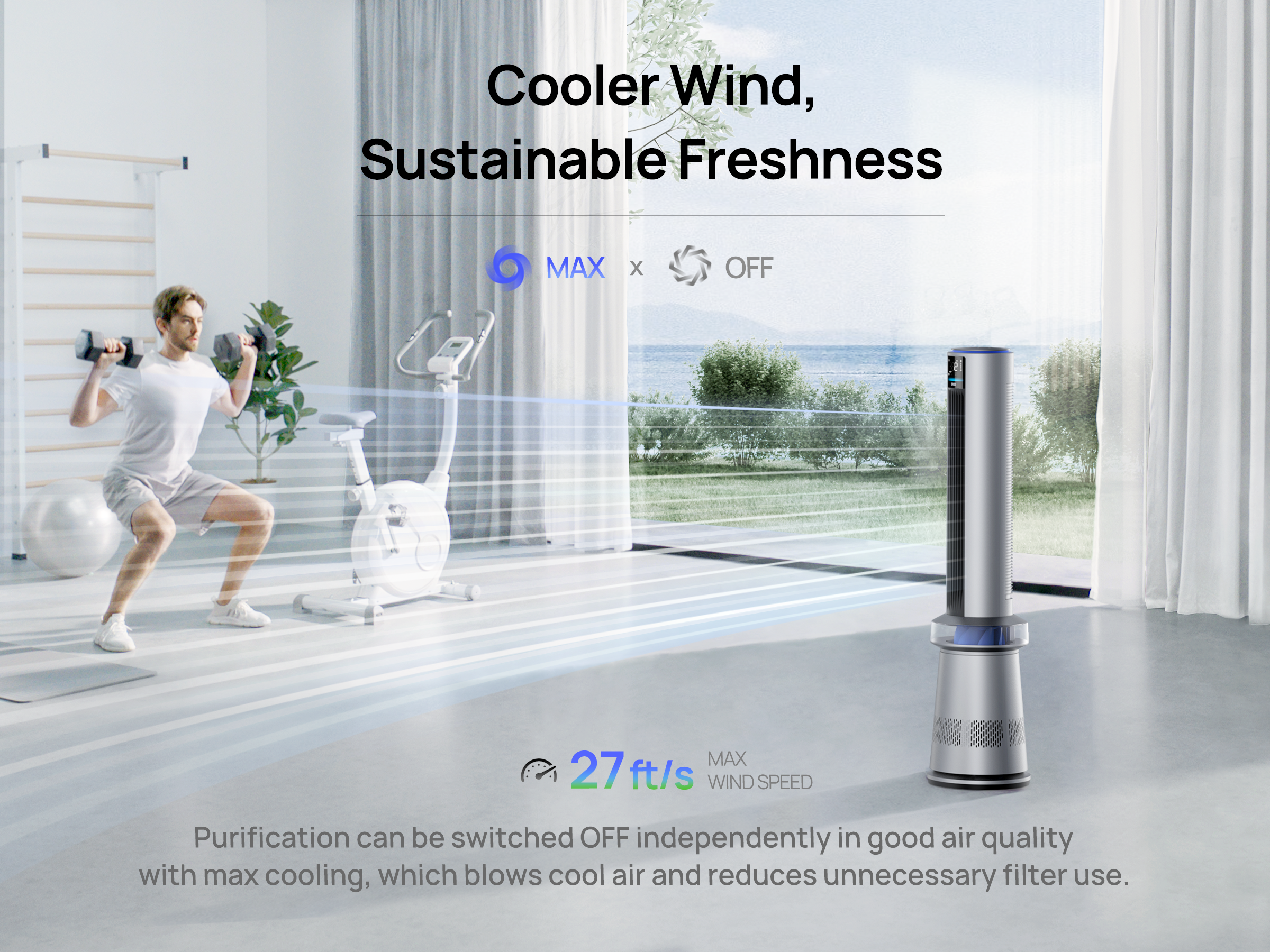 Cooler Wind,
Sustainable Freshness