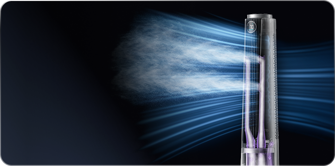 Next-Gen TurboCool ™ Ultra Mist Technology