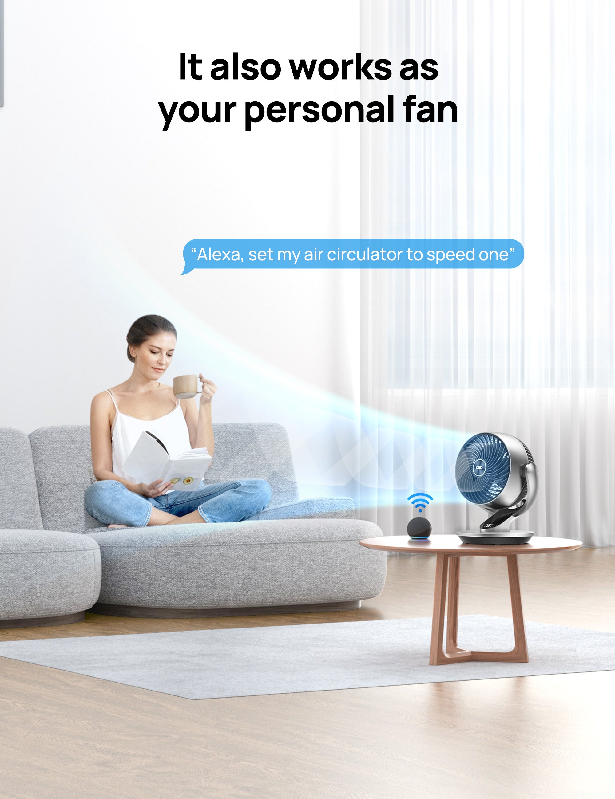 TurboPoly™ Table Fan 511S